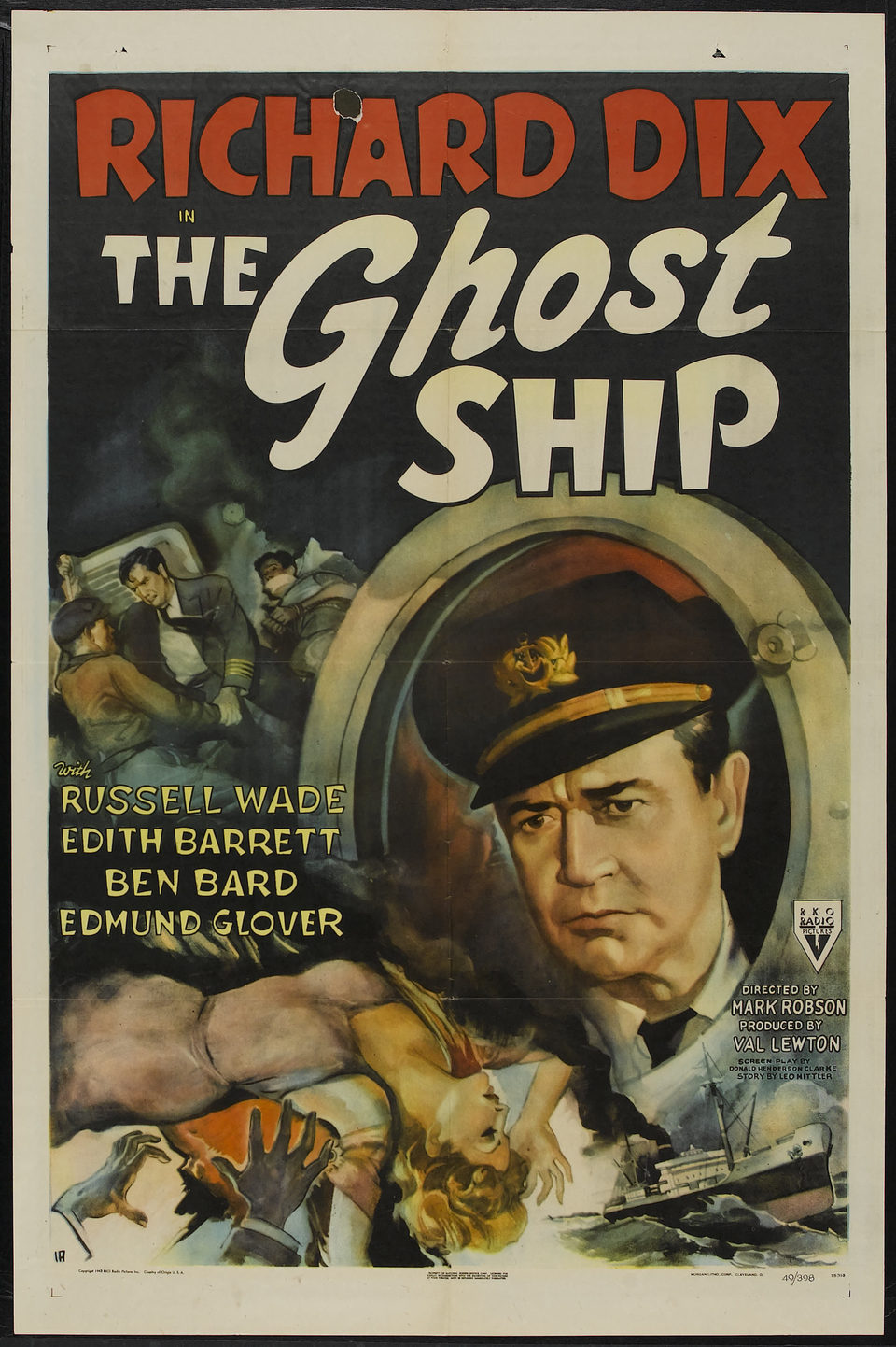 Poster of The Ghost Ship - EEUU