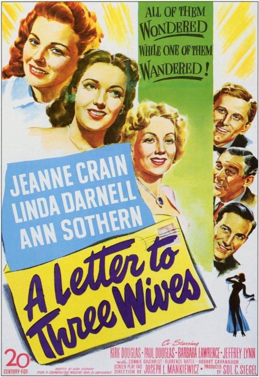 Poster of A Letter to Three Wives - EEUU