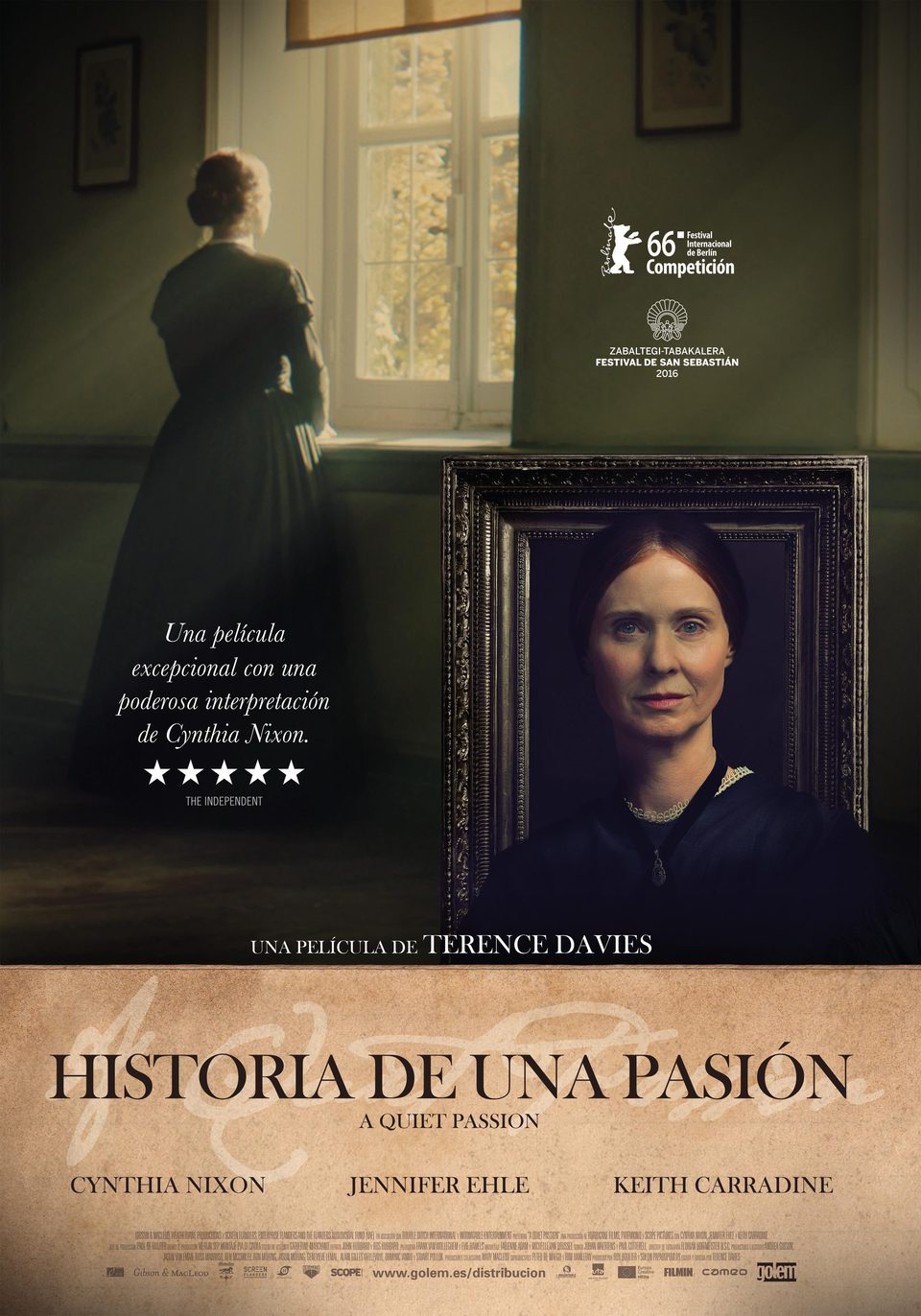 Poster of A Quiet Passion - España