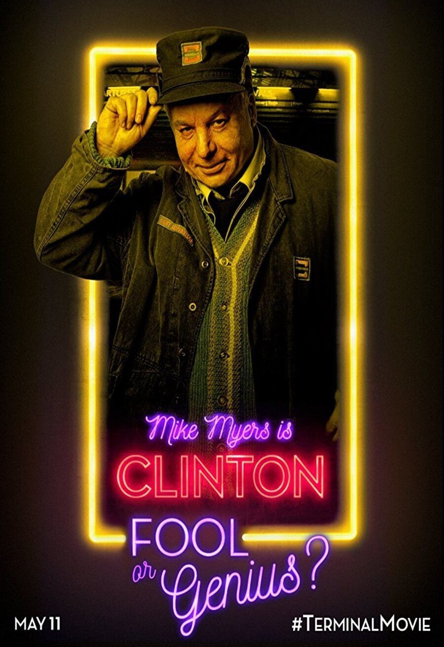 Poster of Terminal - Póster Mike Myers