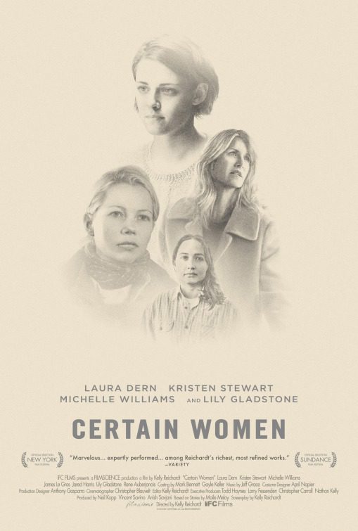 Poster of Certain Women - Certain Women