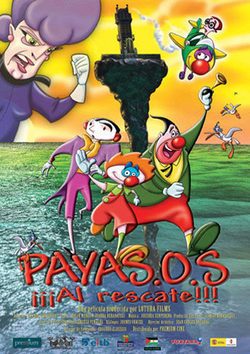 Poster PayaS.O.S ¡¡¡Al rescate!!!