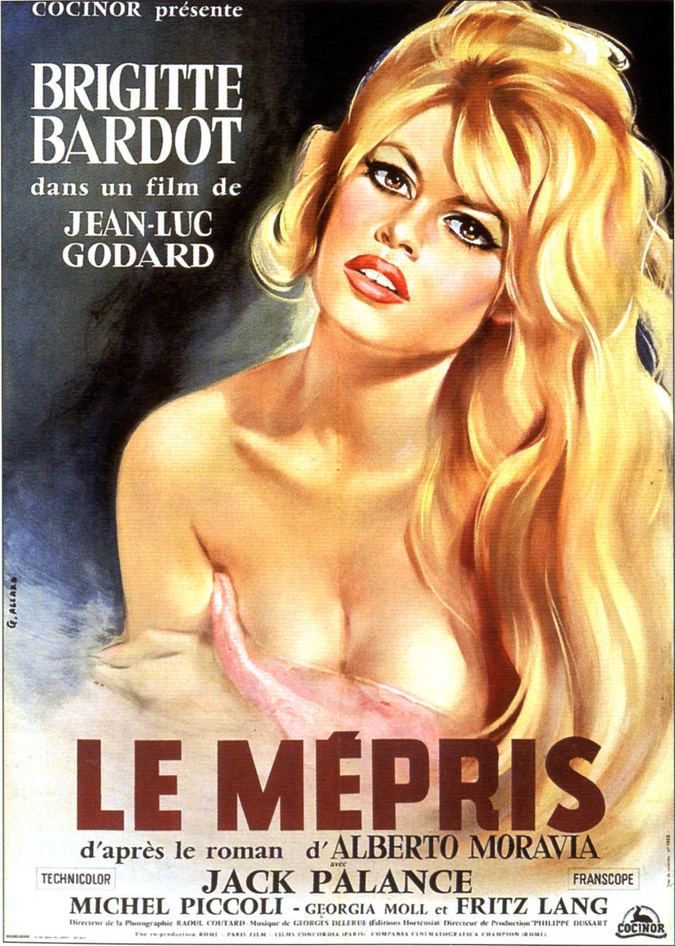 Poster of Contempt - Francia