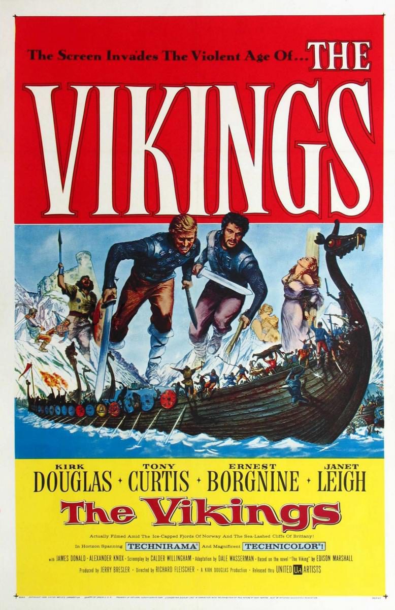 Poster of The Vikings - Estados Unidos