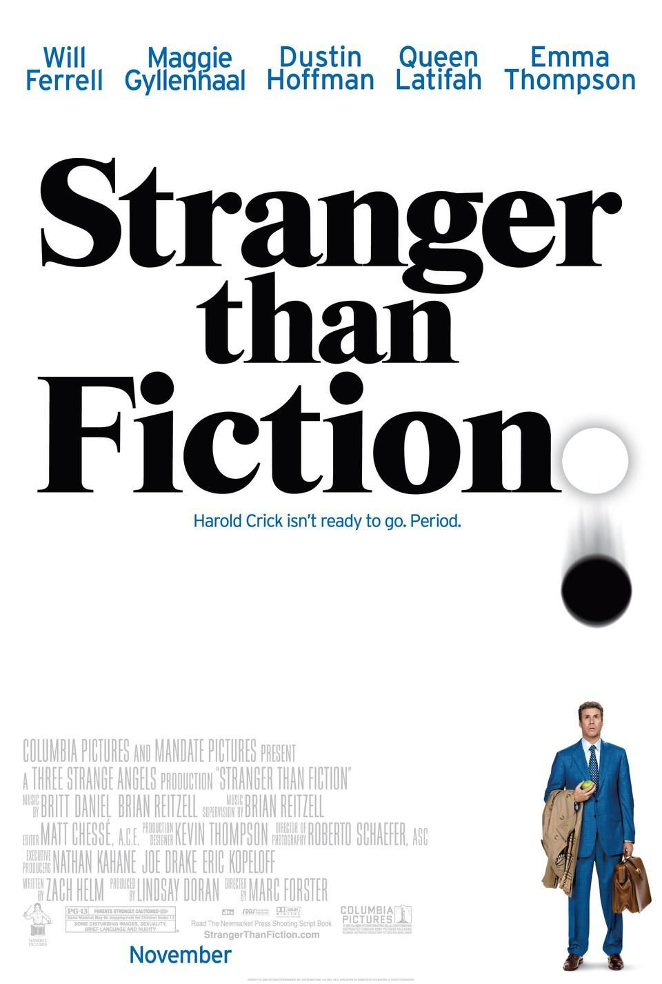 Poster of Stranger Than Fiction - Estados Unidos