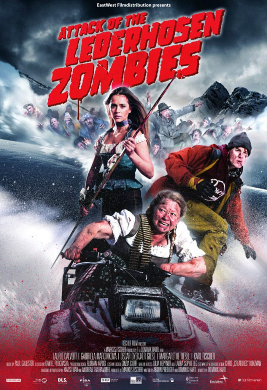 Poster of Attack of the Lederhosenzombies - U.K.