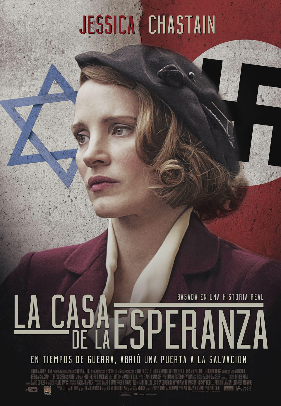 Poster of The Zookeper's Wife - Poster español