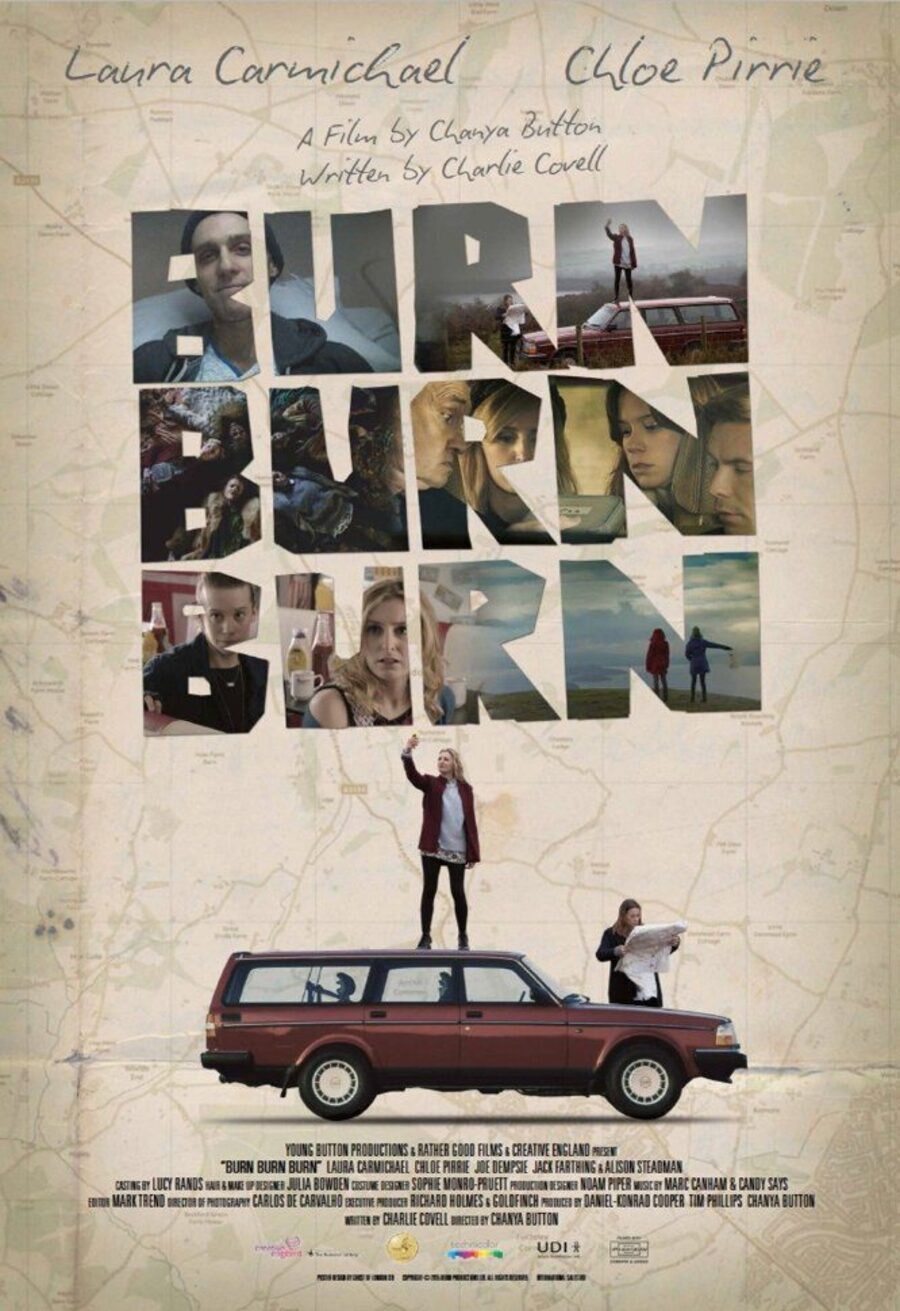 Poster of Burn Burn Burn - Reino Unido