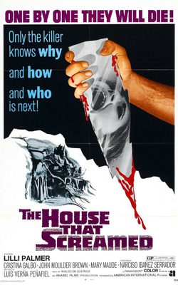 The house that screamed poster
