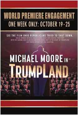 Poster Michael Moore in Trumpland