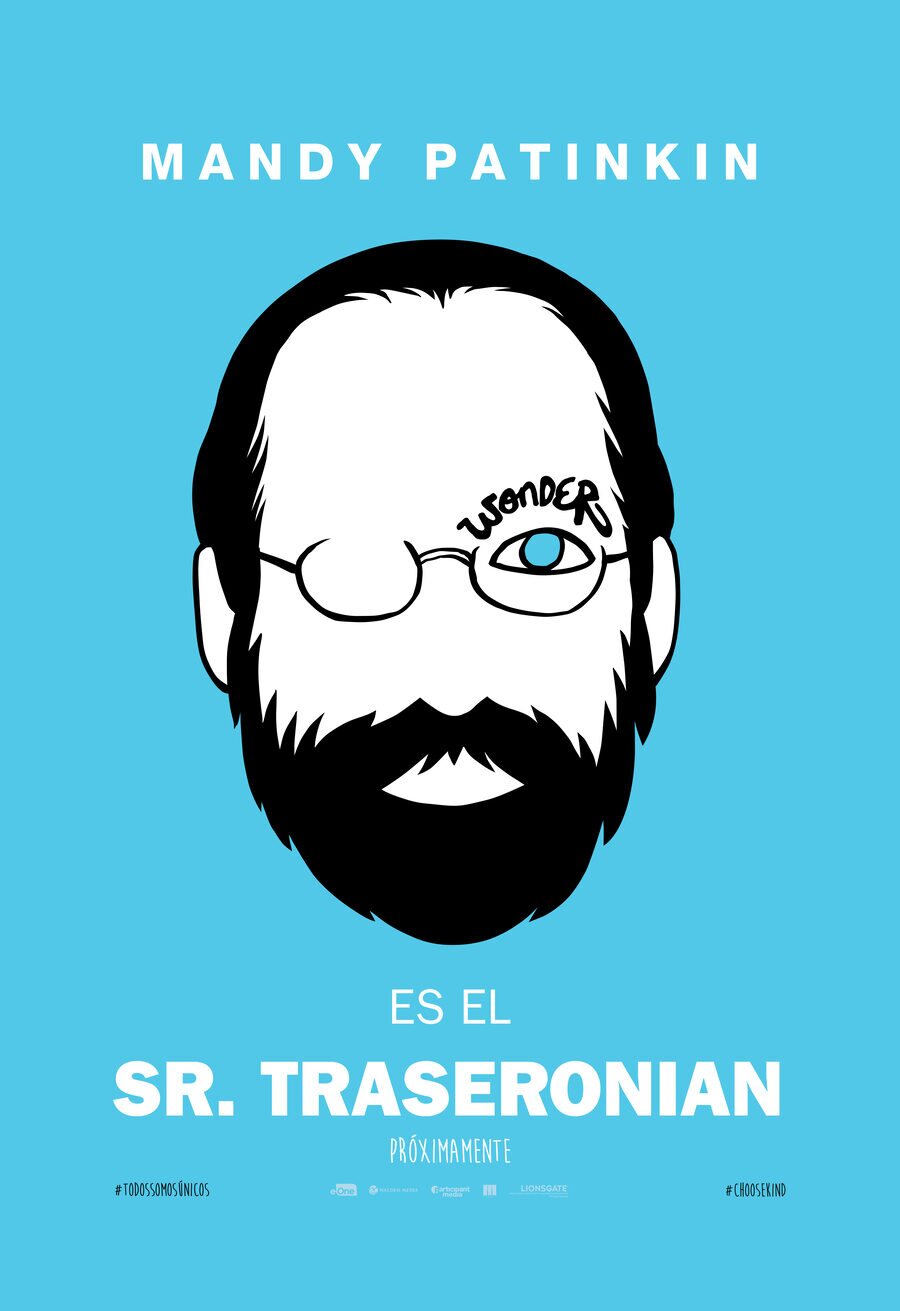 Poster of Wonder - Cartel personaje: Sr. Traseronian