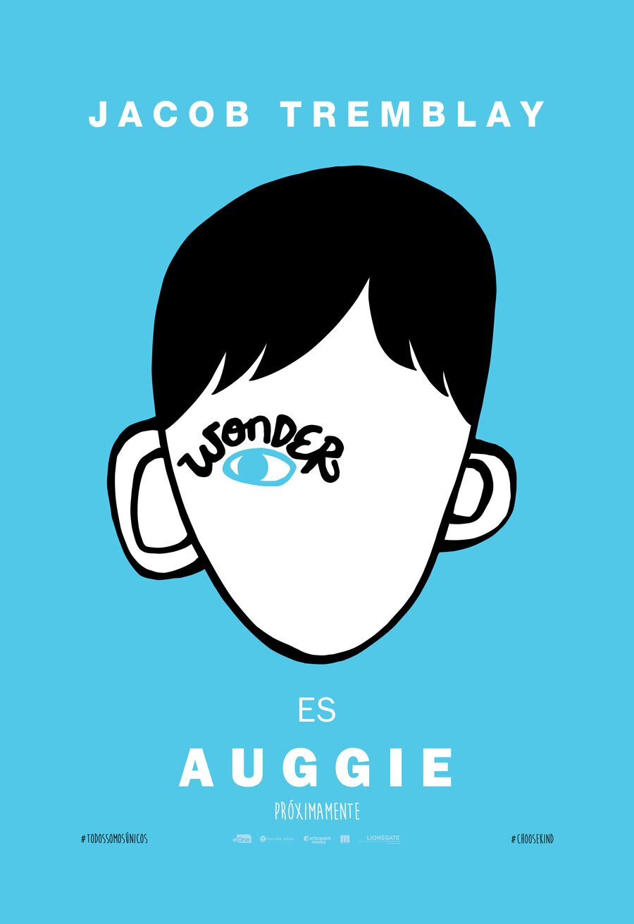 Poster of Wonder - Cartel personaje: Auggie