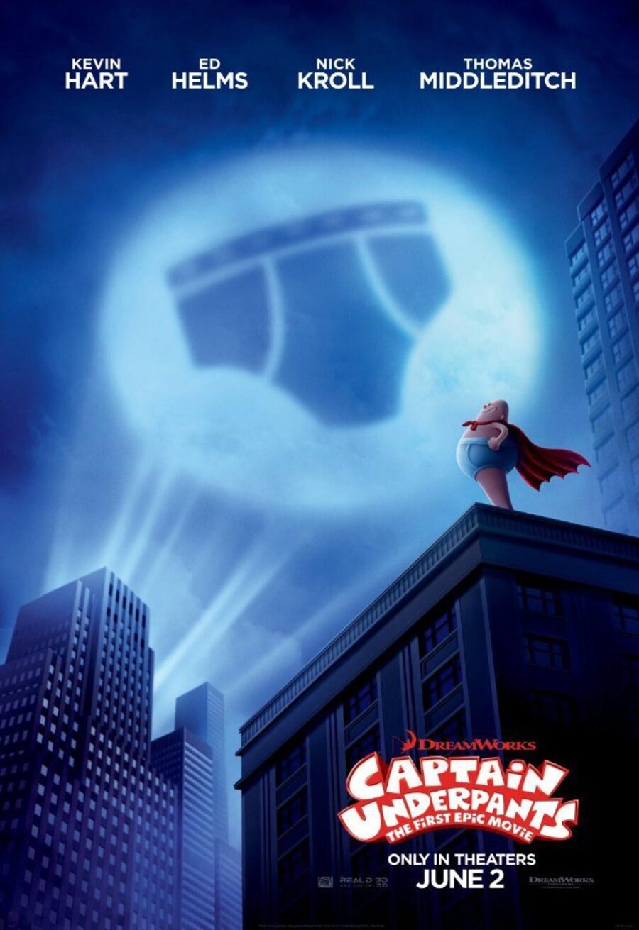 Poster of Captain Underpants: The First Epic Movie - Póster E.E.U.U.