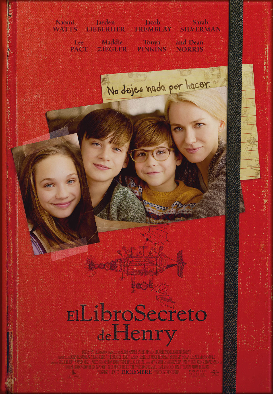Poster of The Book of Henry - Poster Español