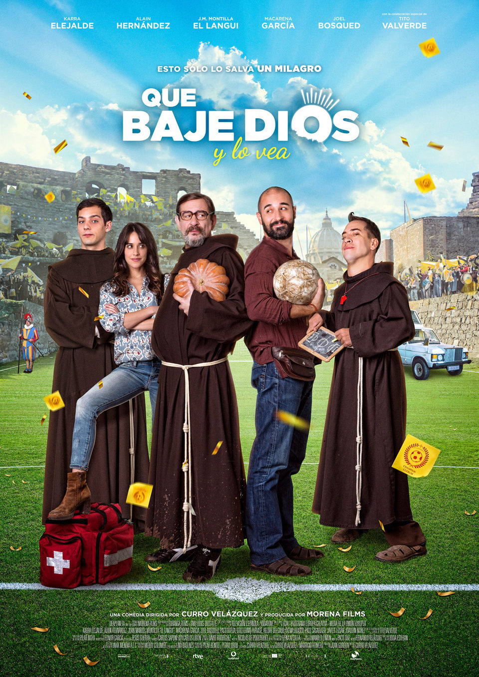 Poster of Que baje Dios y lo vea - póster final