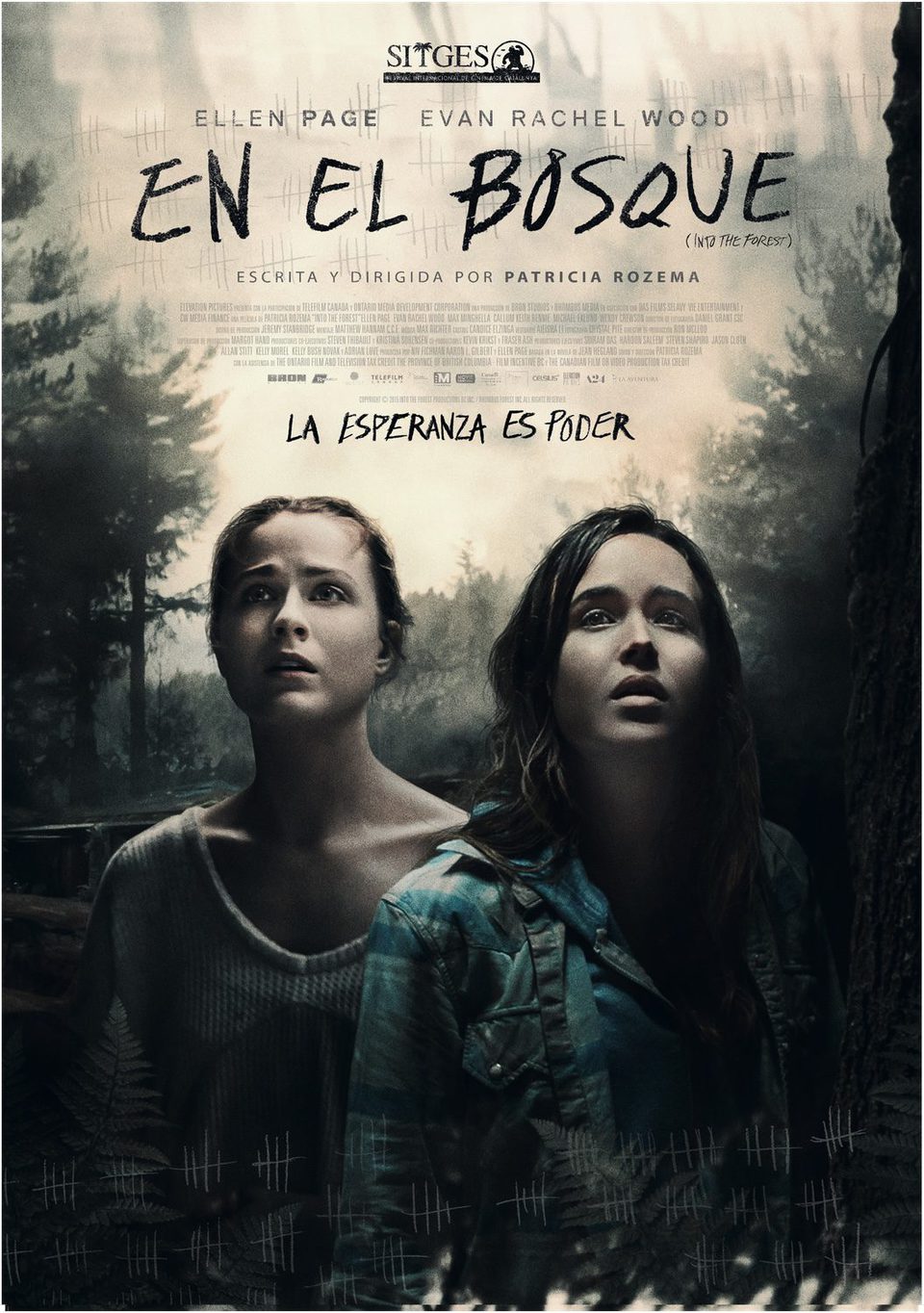 Poster of Into the forest - Póster España