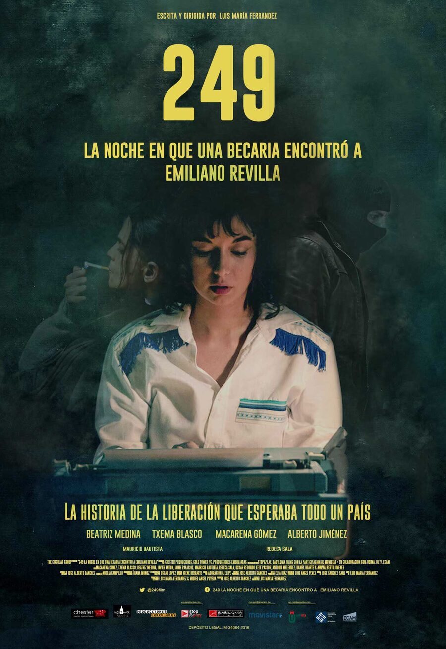 Poster of 249. La noche en que una becaria encontró a Emiliano Revilla - Póster oficial #2