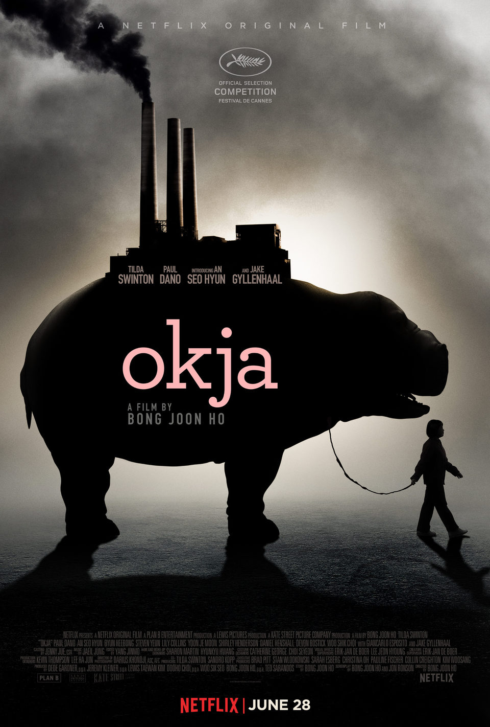 Poster of Okja - EE.UU.