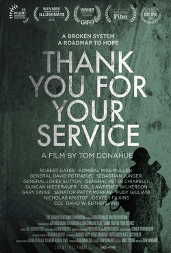 Thank you for your service poster