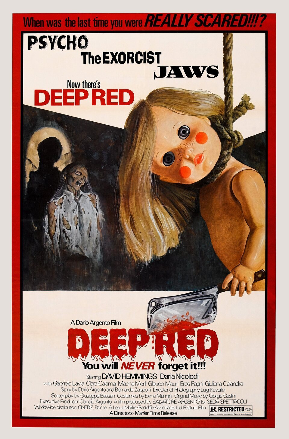 Poster of Deep Red - Estados Unidos