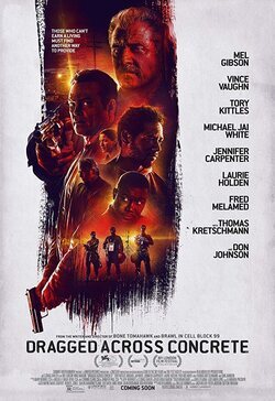 Poster Dragged Across Concrete