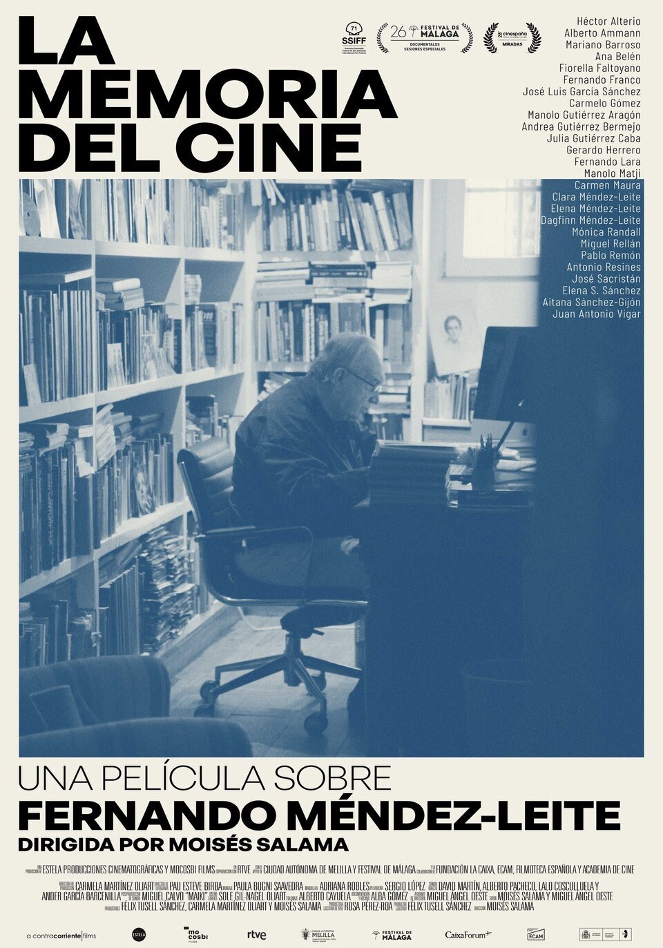 Poster of La memoria del cine: una película sobre Fernando Méndez-Leite - Cartel España 'La memoria del cine: una película sobre Fernando Méndez-Leite'