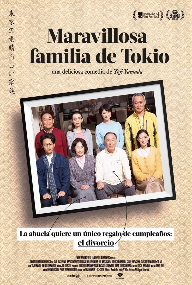 Poster of What a Wonderful Family - España #2