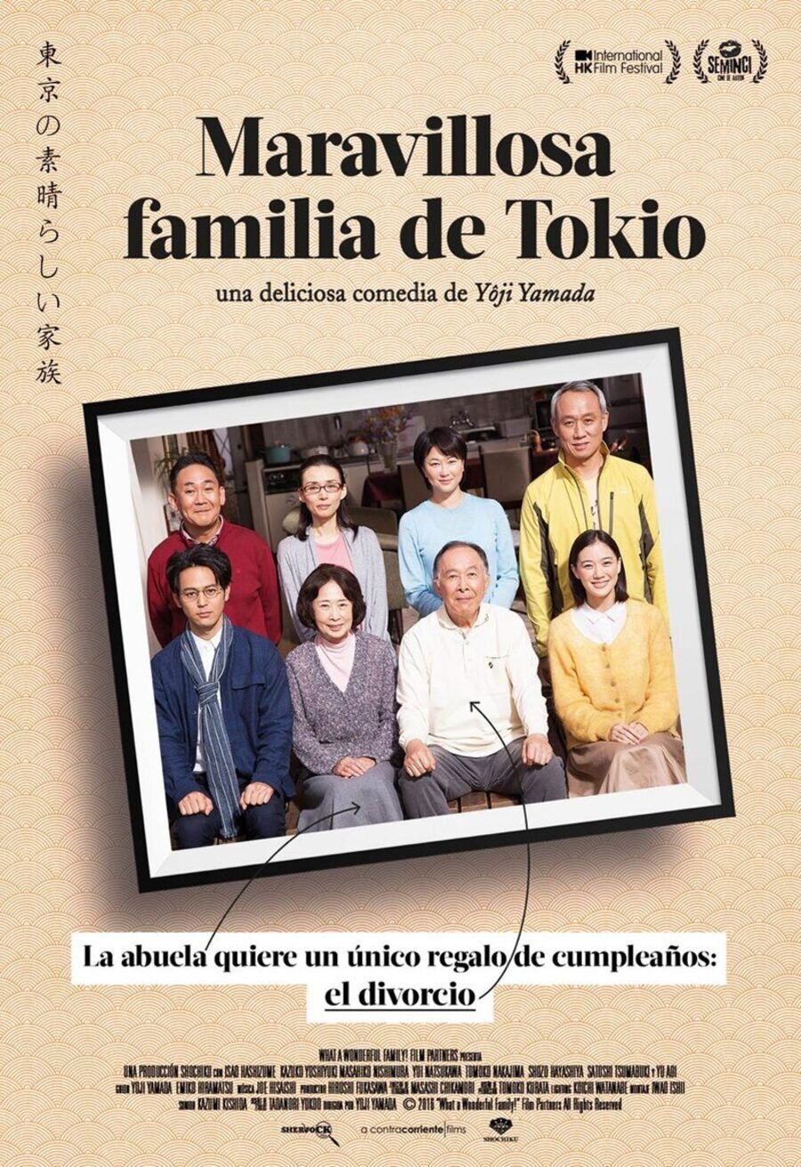 Poster of What a Wonderful Family - España #2