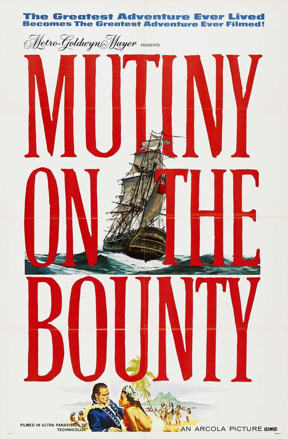 Poster of Mutiny On The Bounty - Estados Unidos