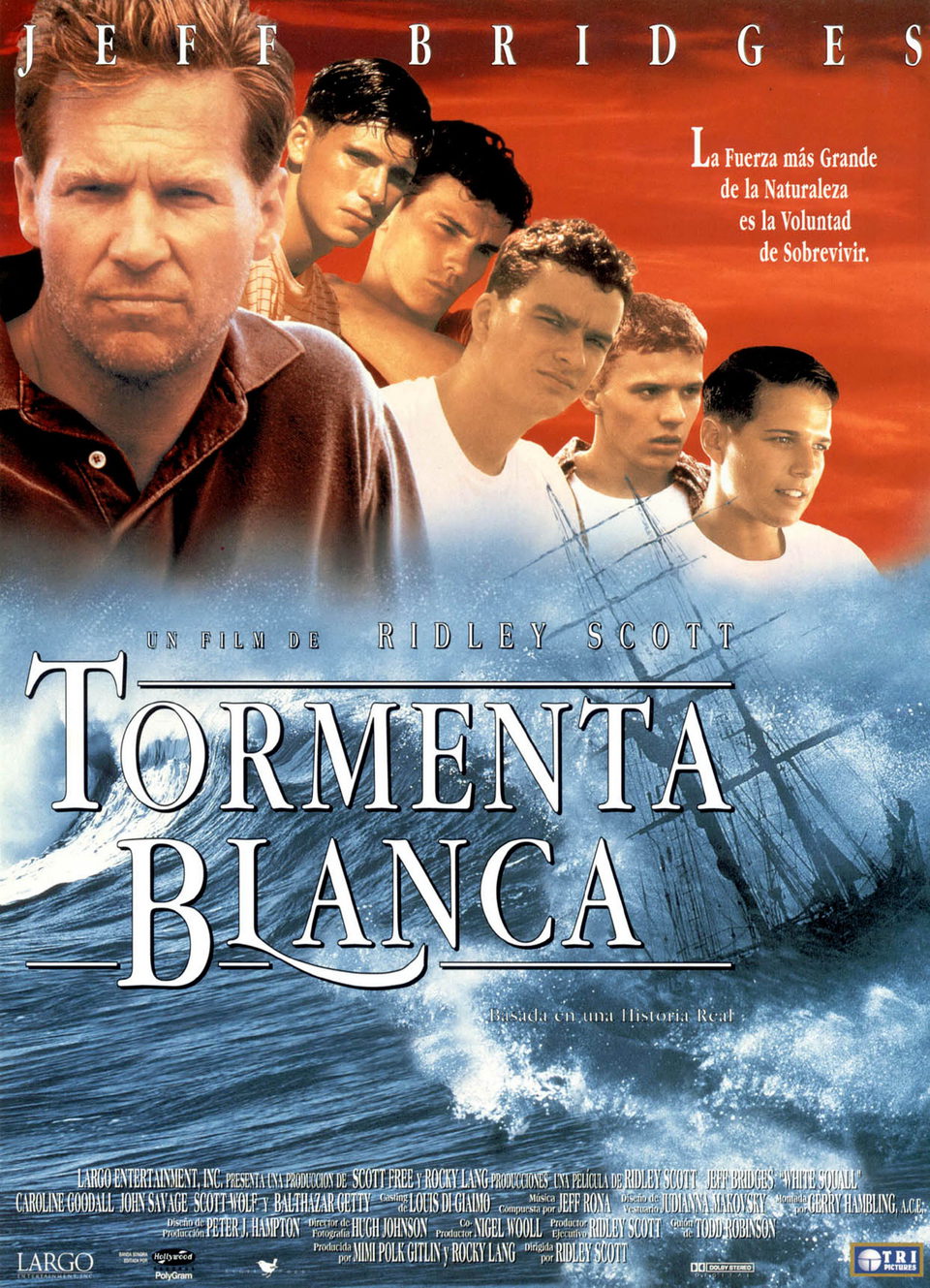 Poster of White Squall - Tormenta Blanca