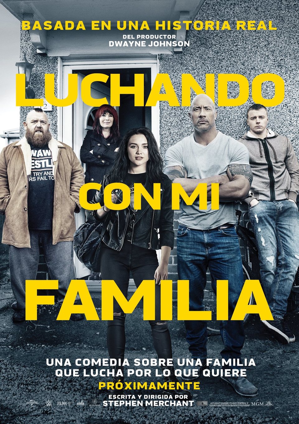 Poster of Fighting with My Family - México