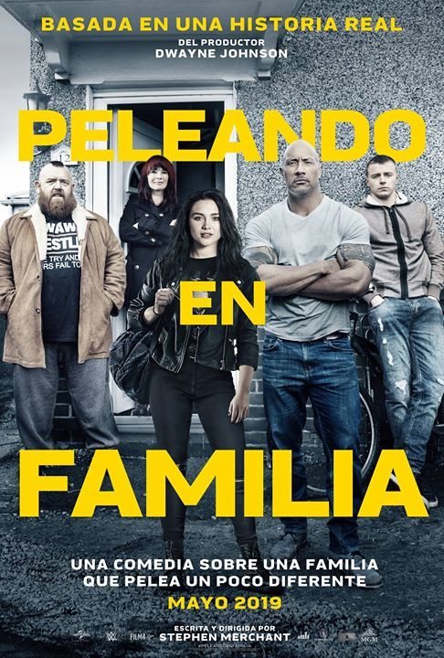 Poster of Fighting with My Family - Póster 'Peleando en familia' España