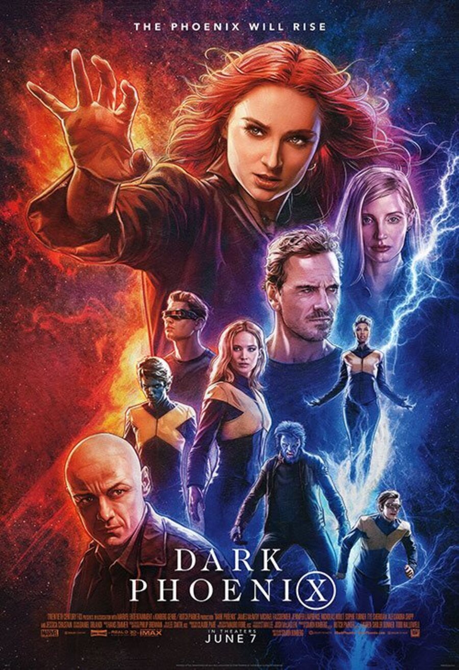 Poster of X-Men: Dark Phoenix - Póster Inglés