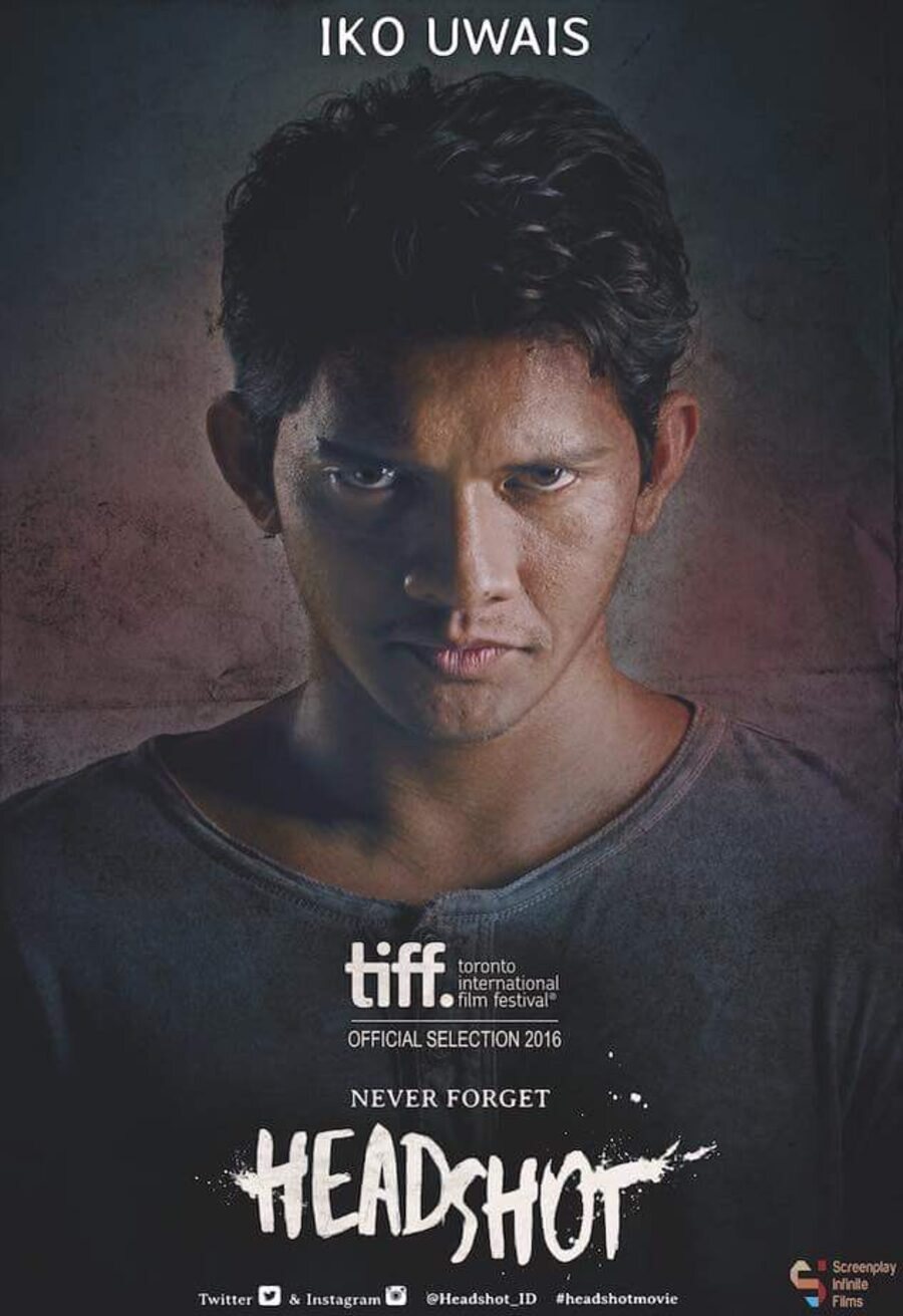 Poster of Headshot - Póster Individual Iko Uwais