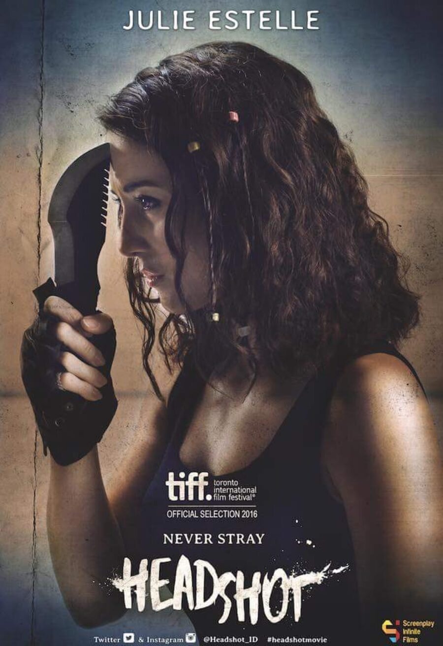 Poster of Headshot - Póster Individual Julie Estelle