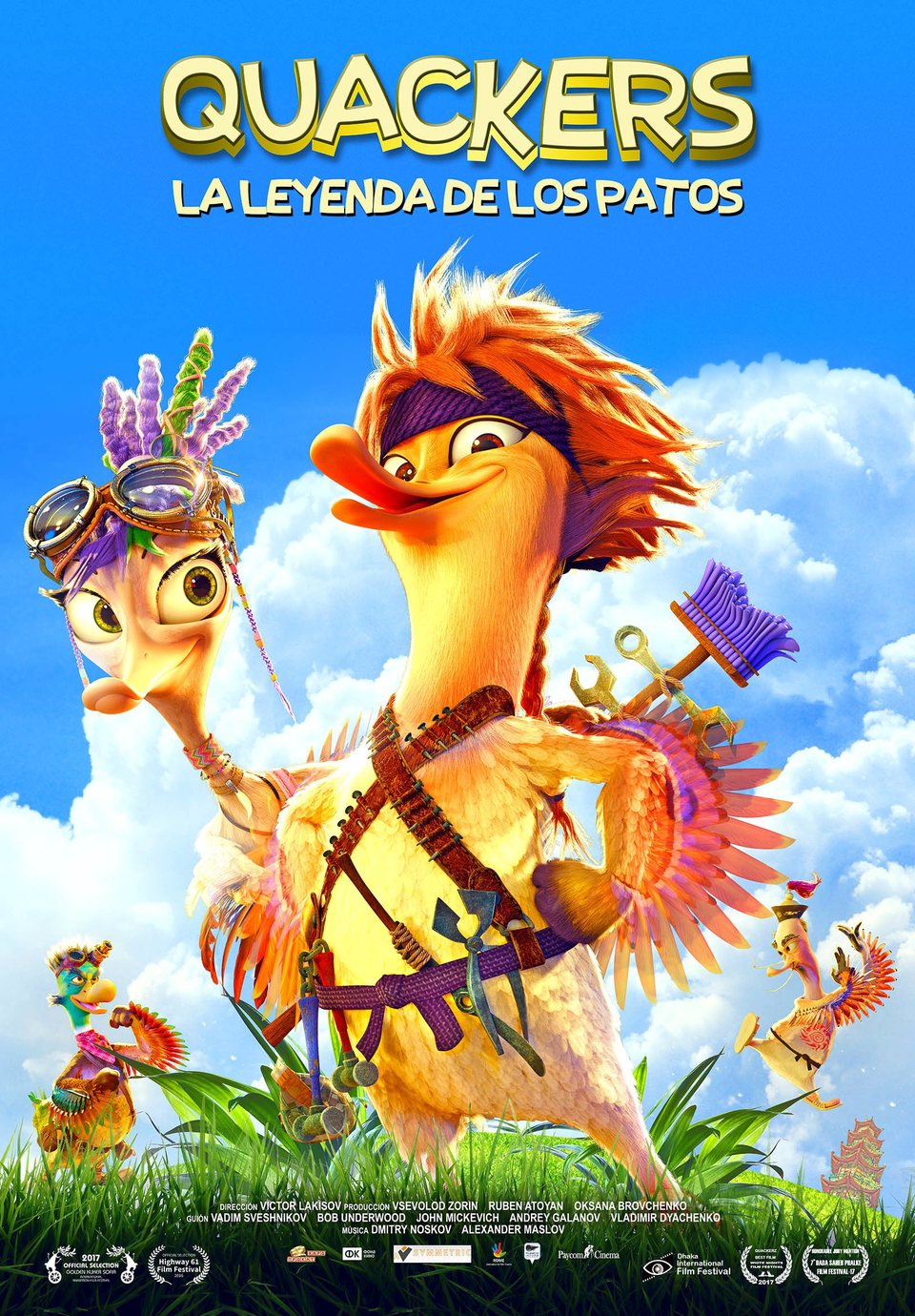 Poster of Quackerz - Quackers: La leyenda de los patos póster