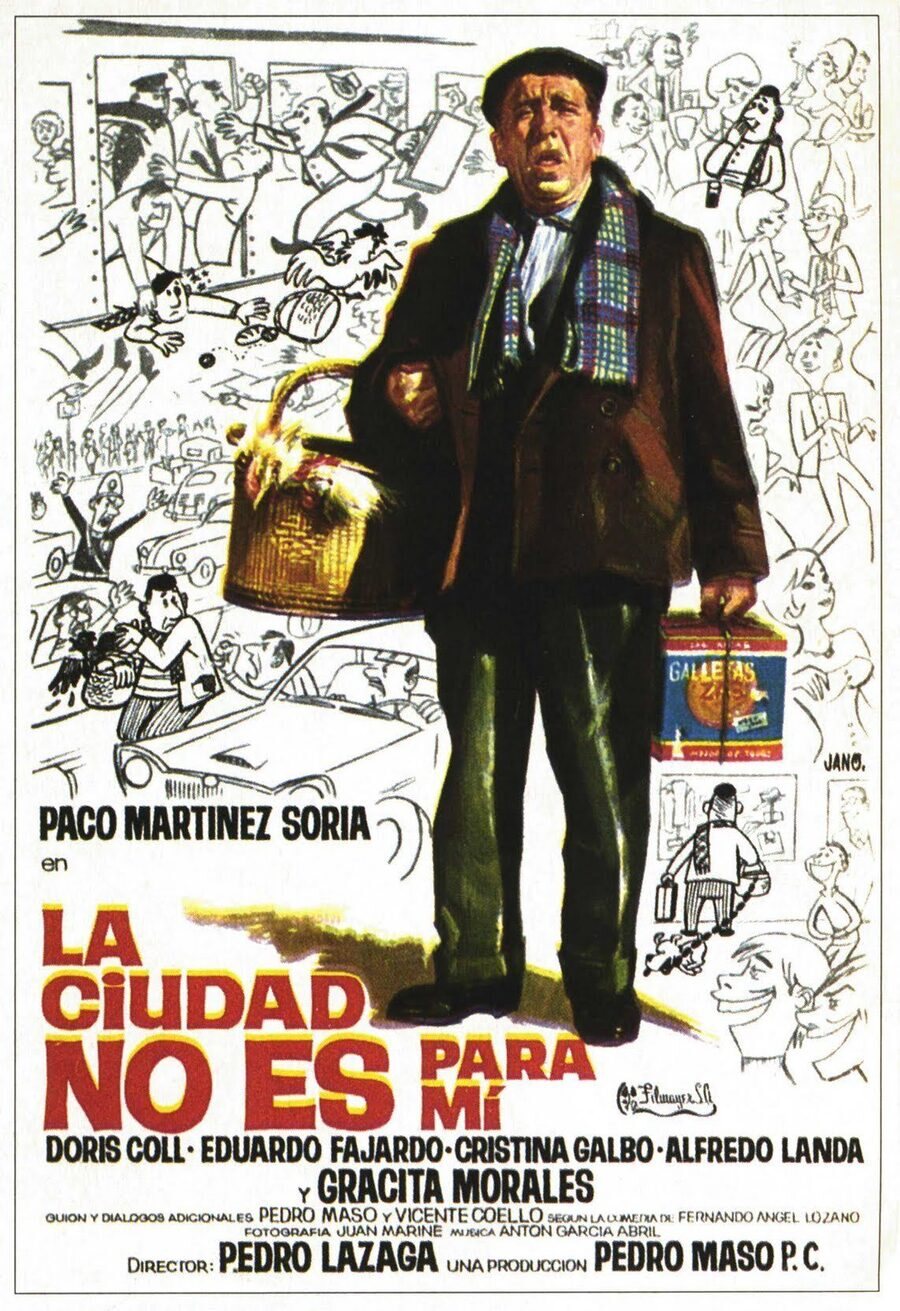 Poster of City Life Is Not for Me - La ciudad no es para mí