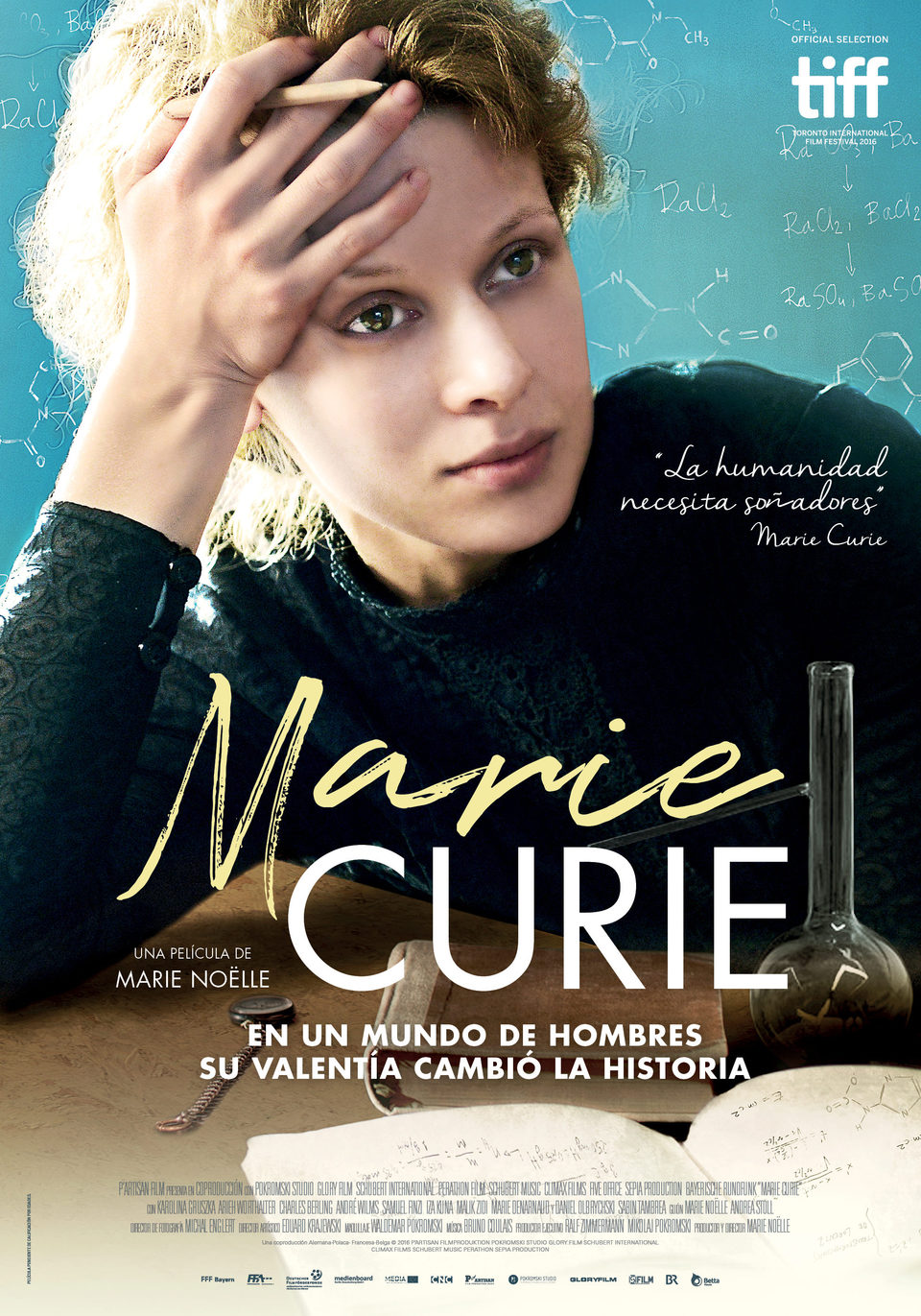 Poster of Marie Curie: The courage of knowledge - Póster España