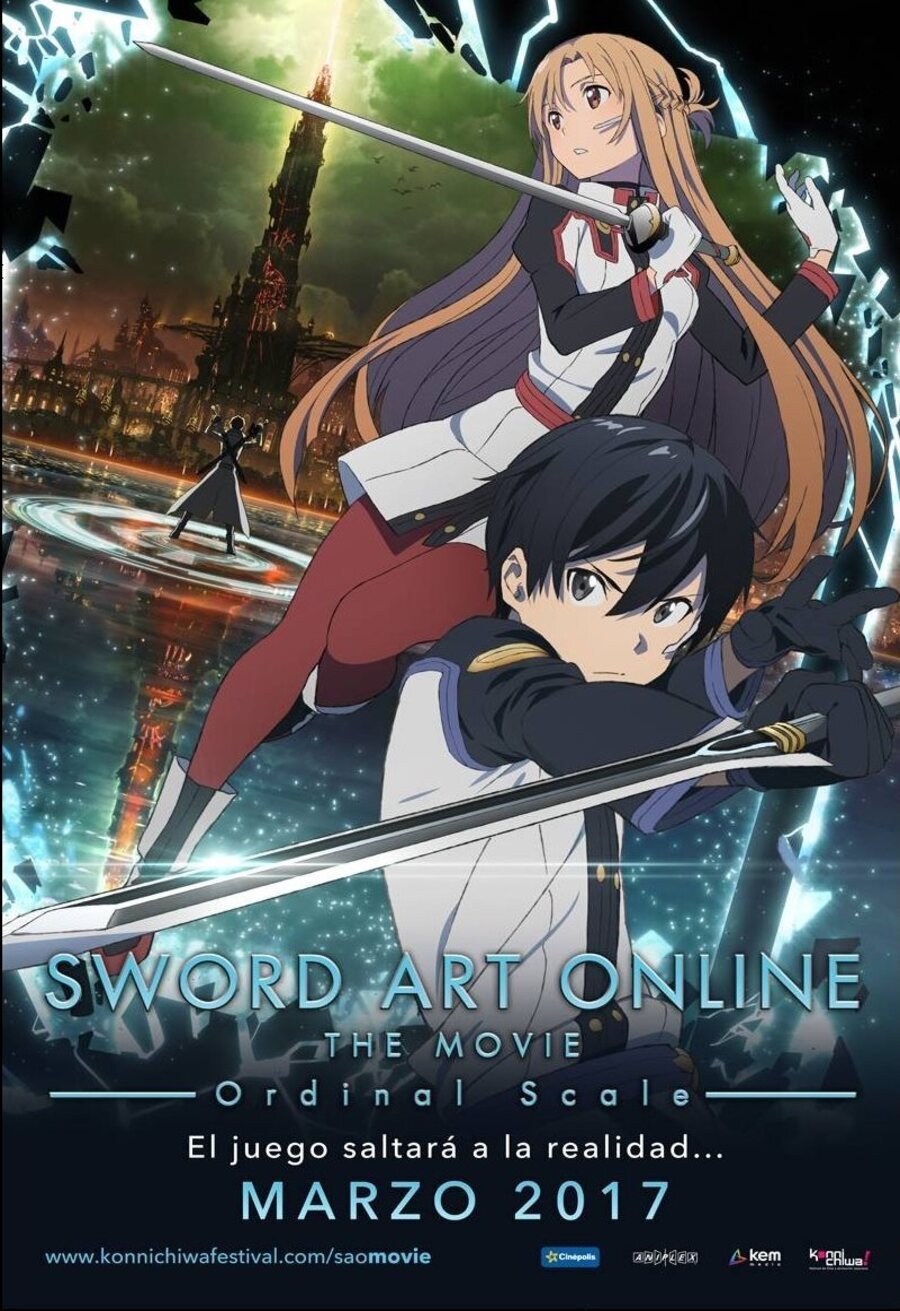 Poster of Sword Art Online the Movie: Ordinal Scale - México #1