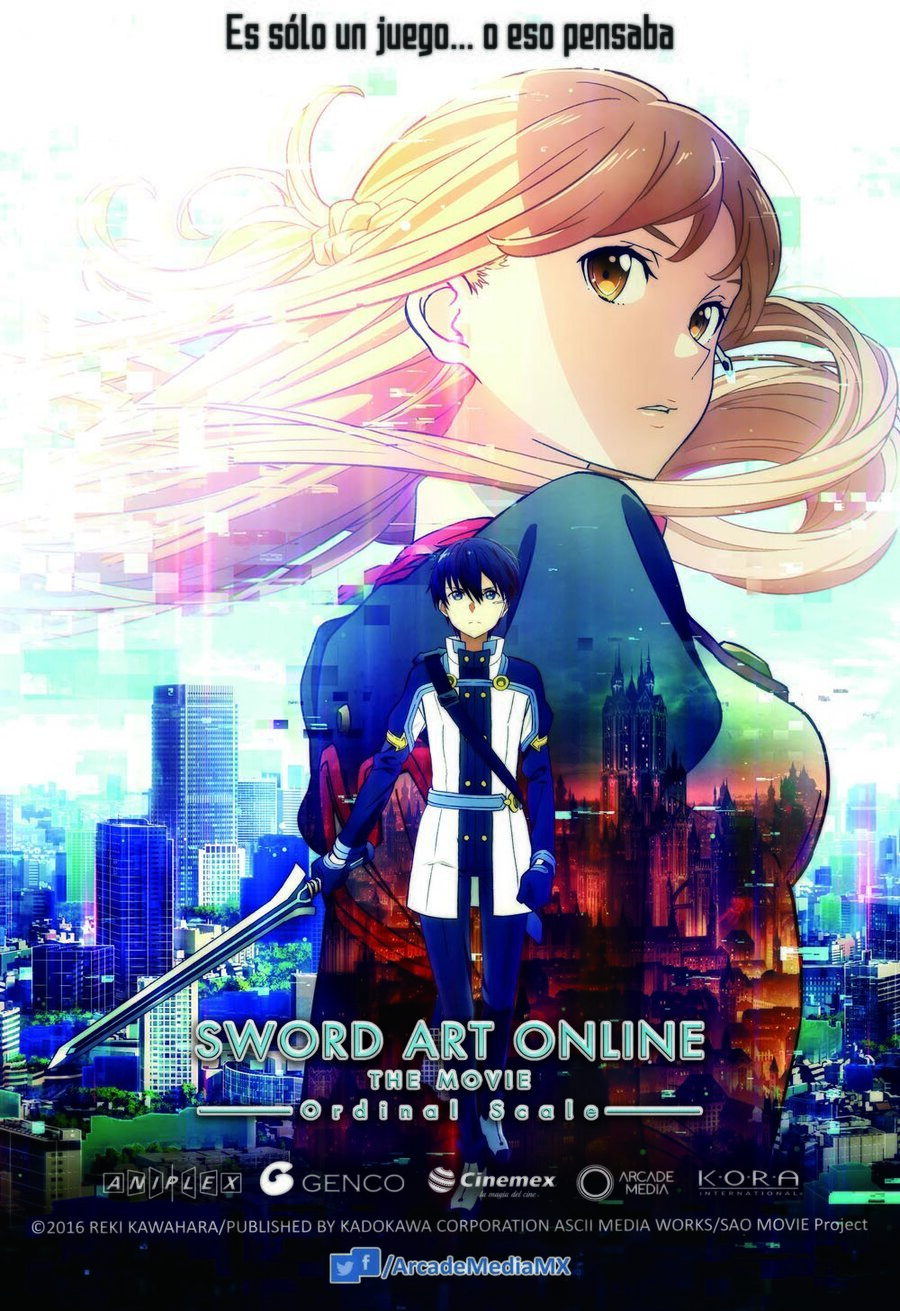 Poster of Sword Art Online the Movie: Ordinal Scale - México #2