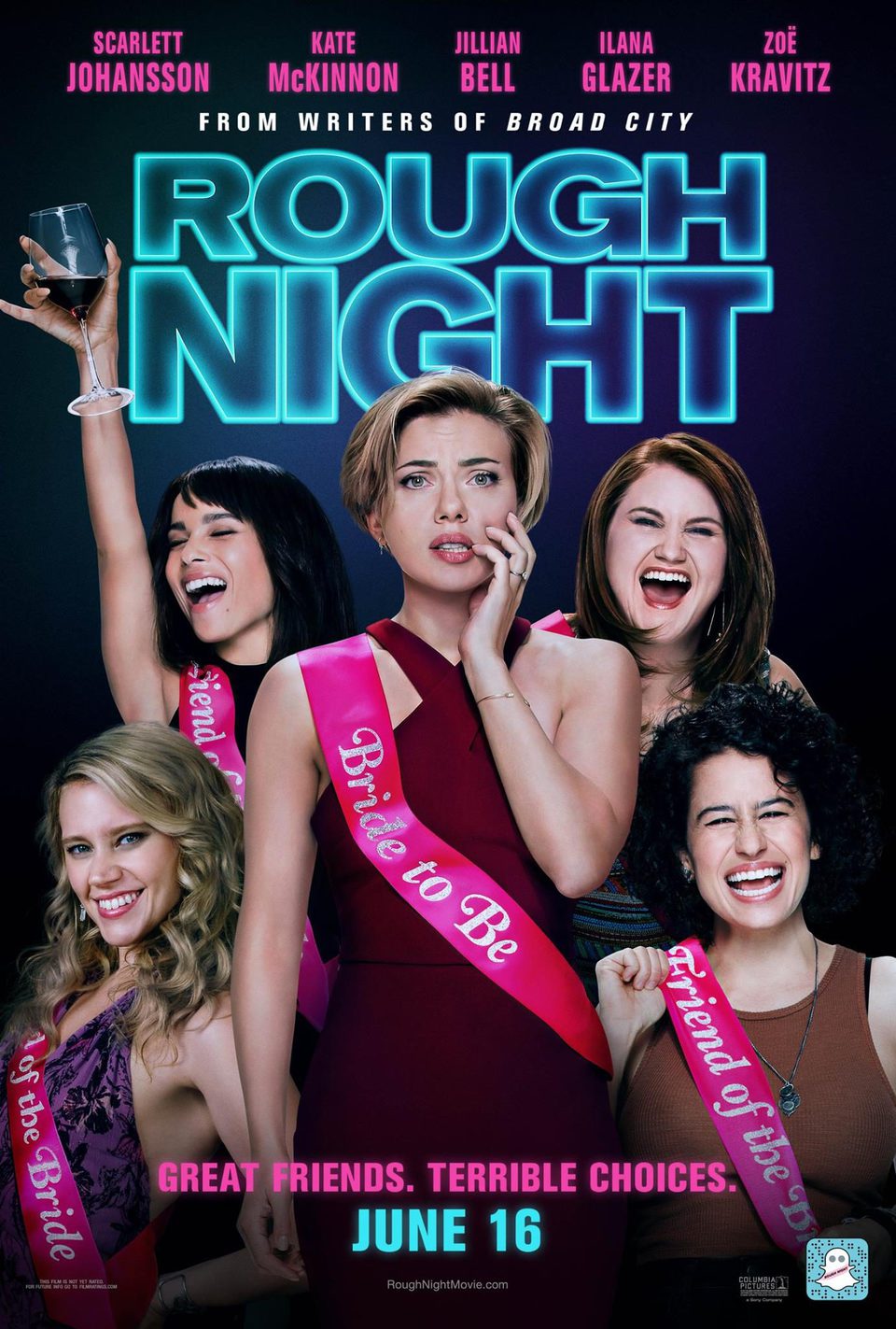 Poster of Rough Night - EE.UU.