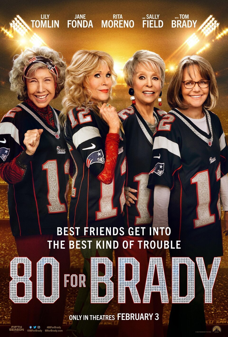 Poster of 80 for Brady - Estados Unidos