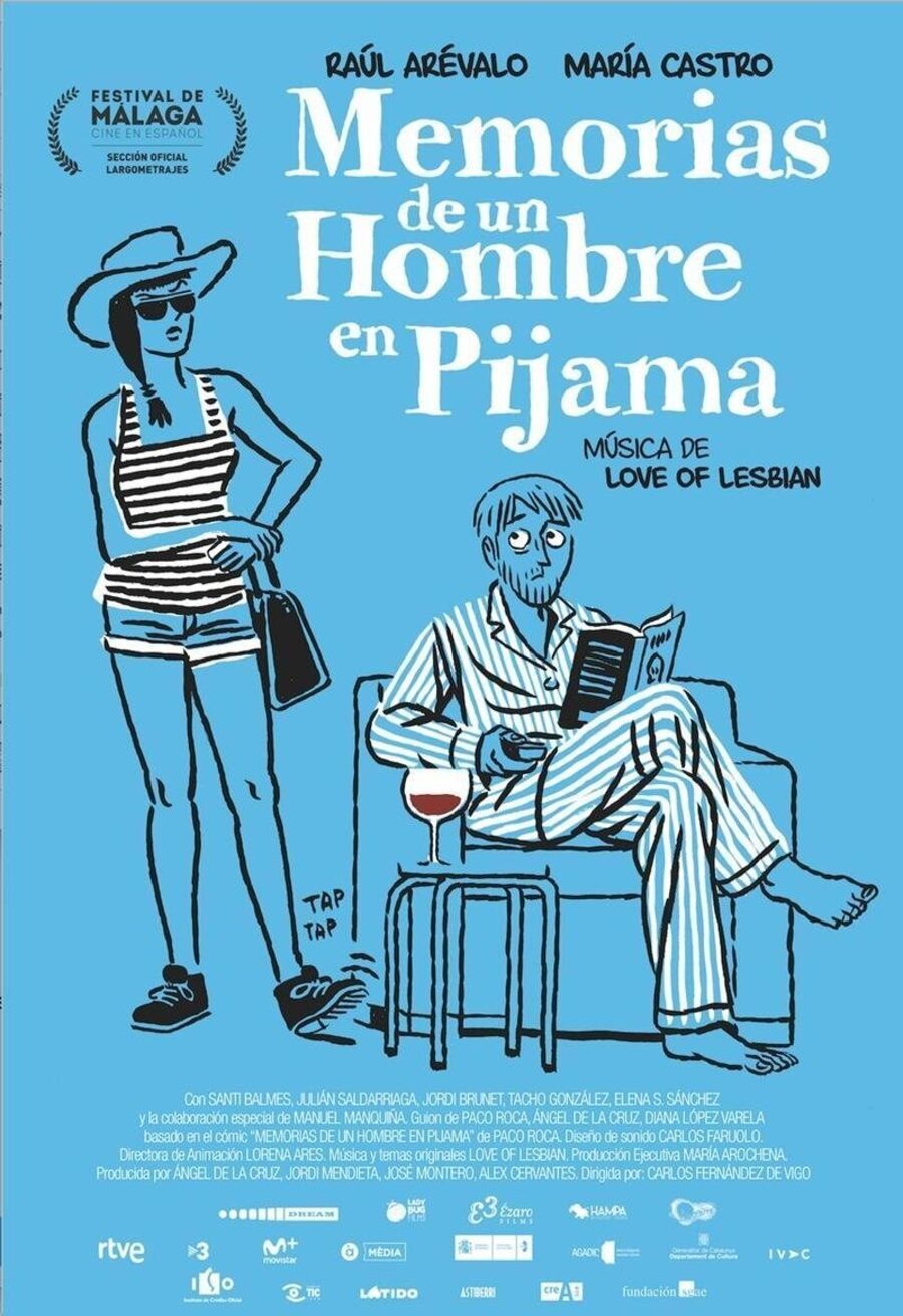 Poster of Memoirs of a Man in Pajamas - Memorias de un hombre en pijama