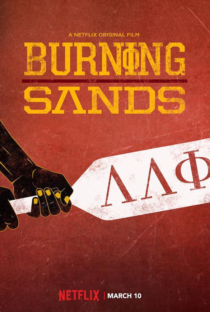 Poster of Burning Sands - Póster 'Código de silencio'