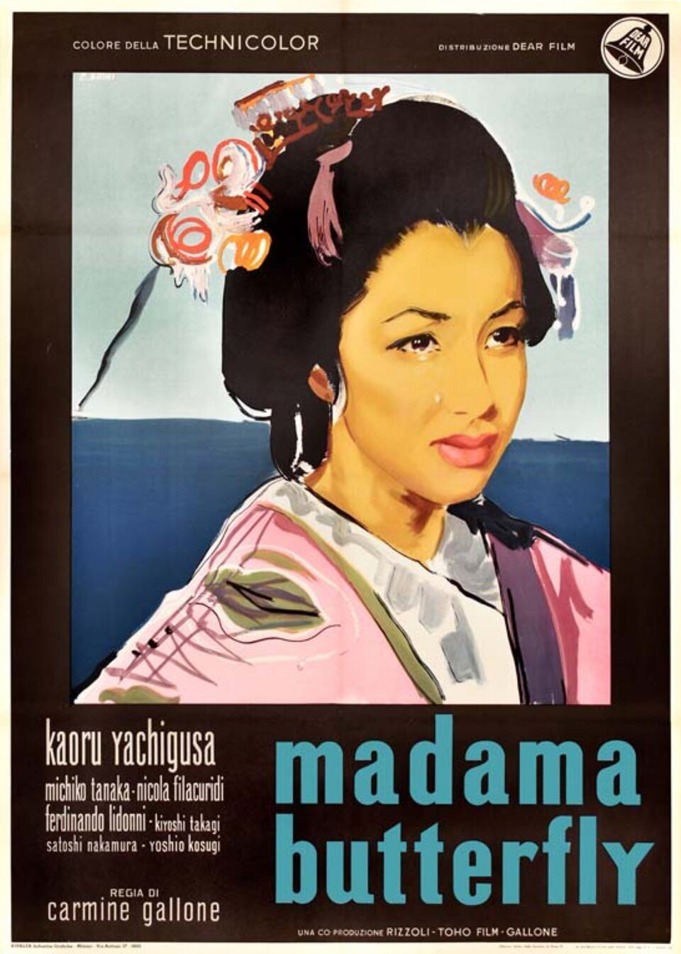 Poster of Madame Butterfly - Italia