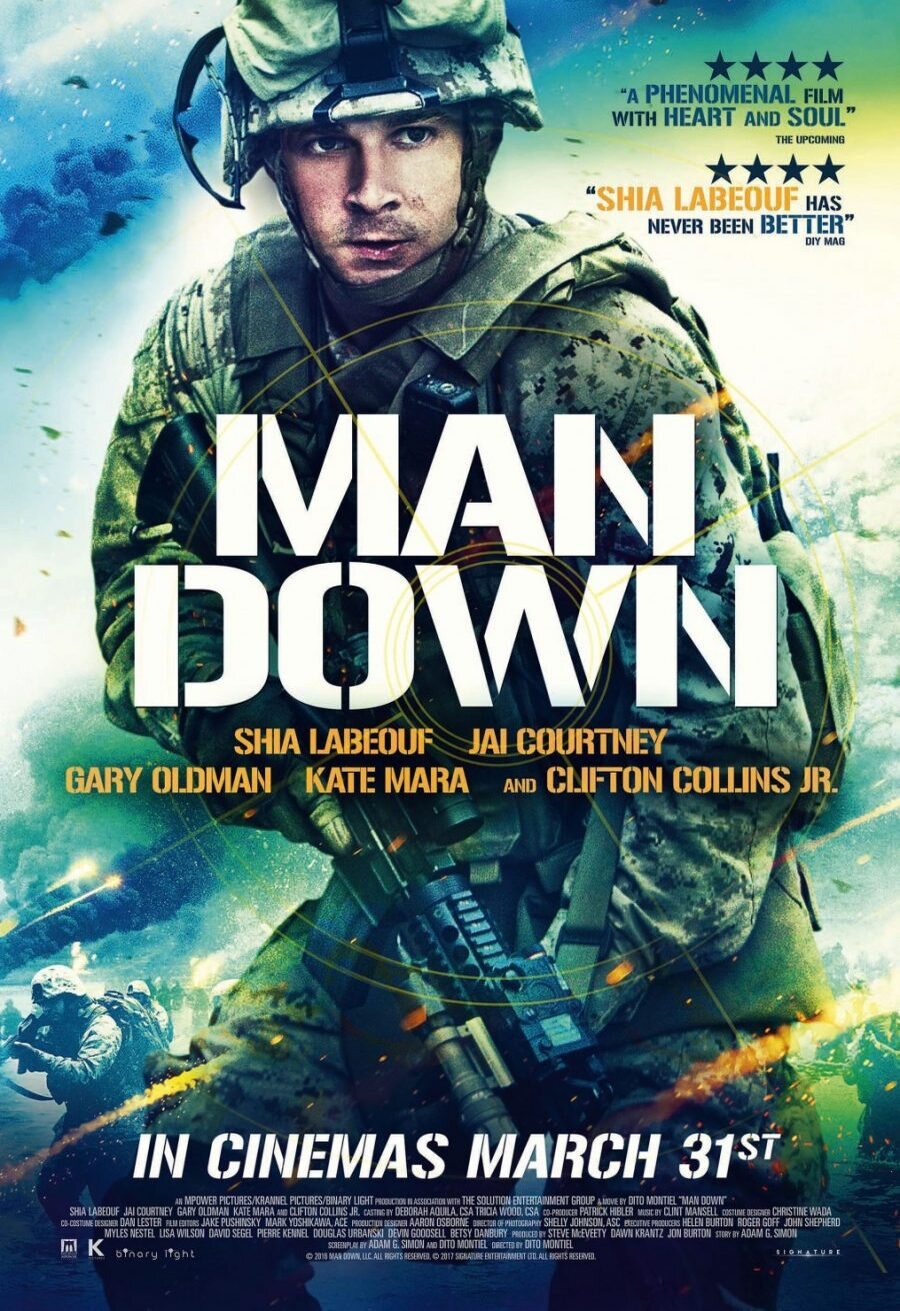 Poster of Man Down - Man down