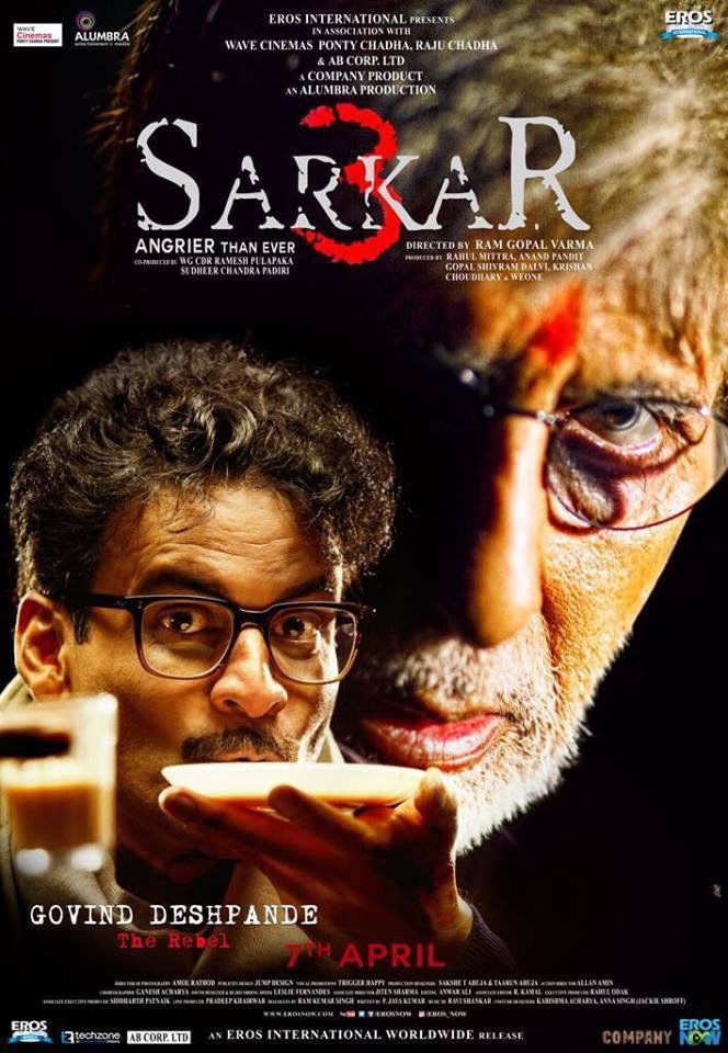 Poster of Sarkar 3 - Póster 'Sarkar 3'