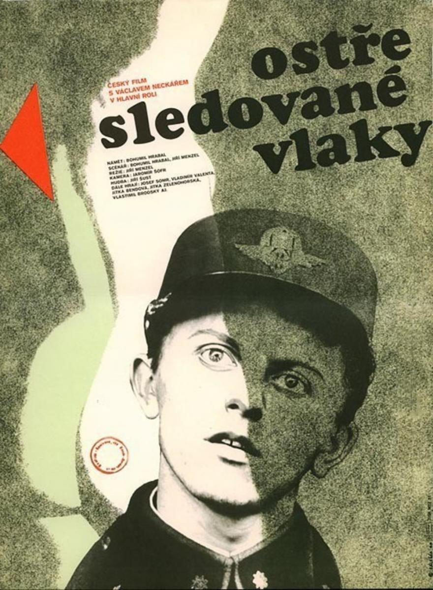 Poster of Closely Observed Trains - 'Ostre sledované vlaky' Poster