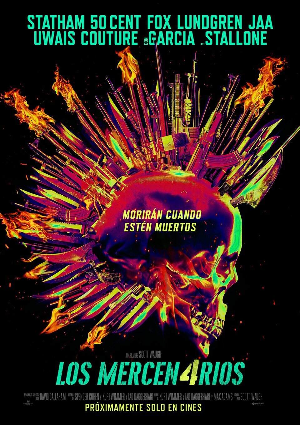 Poster of The Expend4bles - Cartel España