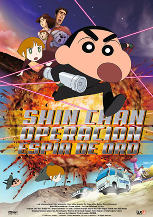 Poster of Crayon Shin-chan: The Storm Called: Operation Golden Spy - España